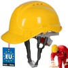 KOTARBAU® Protective Helmet Construction Helmet Adjustable Yellow