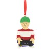 Ornament Central 3.5'' x 4'' Boy in Hat Holding Over Sized Video Game Controller