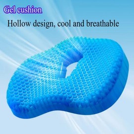자형 시트 쿠션 오랫동안 다기능 편안한 쿠션 인체 앉아 있어도 시트 소프트 Rectangular Seat Cushion Long-lasting Multifunctional Comfortable Cushion Soft for Sitting [Blue]