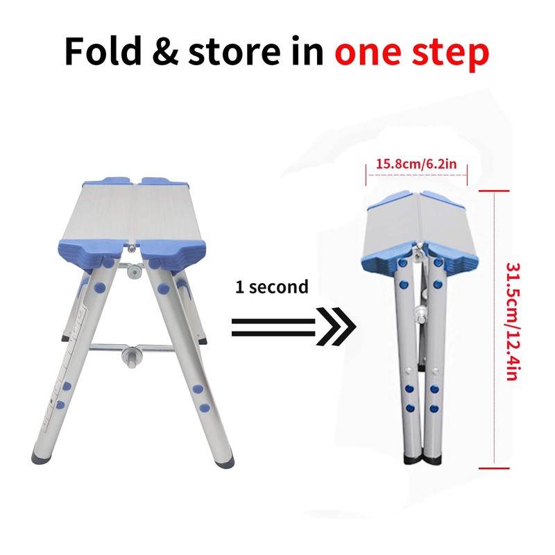 Folding Step Stool Small Foldable Step Stool One Step Ladder