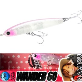 Lucky Craft Wonder 60 - Namisu Collaboration Color LUCKY CRAFT ESG Saltwater Lures Shimpen Seabass Chinu Kibillet Flounder Fishing Lure (3309 Dolly Amy)