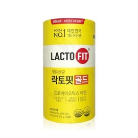 Chong Kun Dang Health Chong Kun Dang Health Lacto Fit Gold 2g x 50 packets x 1 container WYS / 종근당 건강 종근당건강 락토핏 골드 2g x 50포 x 1통 WYS