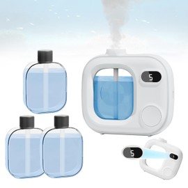 Youqsm Aromatherapy Essential Oil Diffuser,Small Diffuser Oil diffusers for Home,5 Mode Rechargeable Ultrasonic Humidifier,Automatic USB Charging air freshener,Smart Led difusor de Aromas para casa