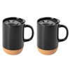 Gibson Home Modani 2 Pack Large 16.5 OZ Ceramic Mugs