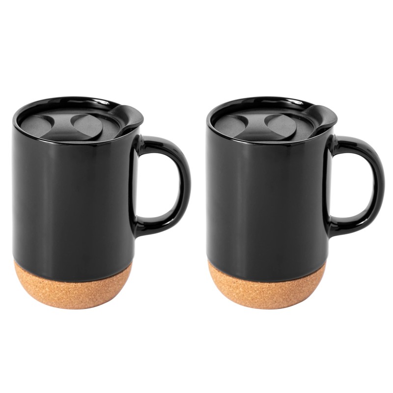 Gibson Home Modani 2 Pack Large 16.5 OZ Ceramic Mugs