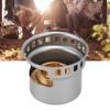 Alcohol Cooker, Mini Alcohol Backpack Cooker, Portable Split Design Alcohol