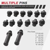 DASBET Variable Cylinder Spanner Wrench Set 15Pcs Adjustable Pin with
