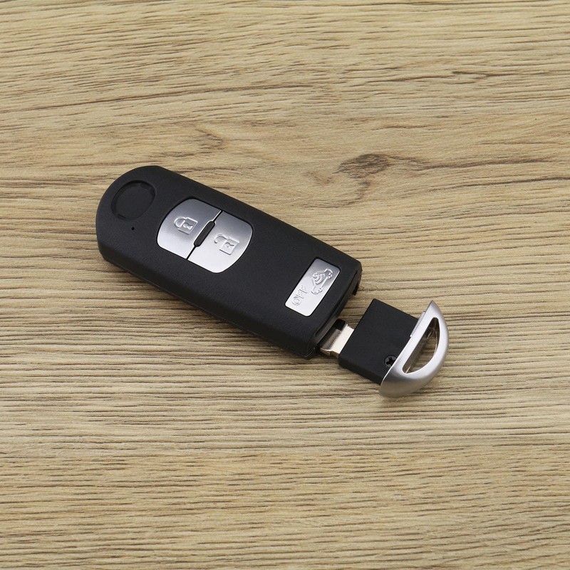 SG Store 3-Button Car Key Housing Replacement Compatible with Mazda