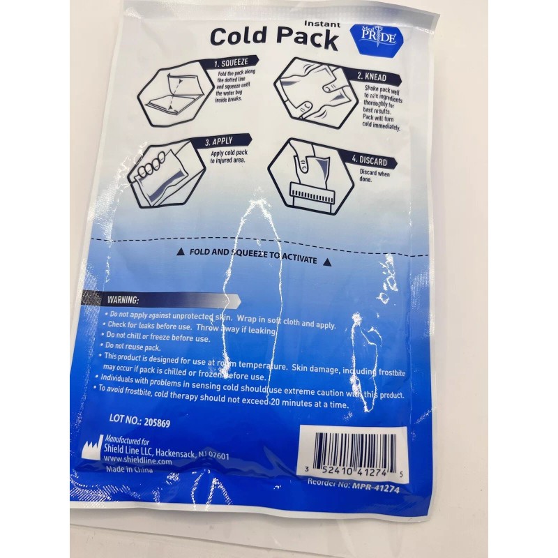 Med Pride New Sealed MED PRIDE Single Use Instant Cold