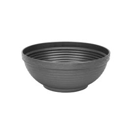 3 Liter Pflanzschale Blumenschale Blumentopf anthrazit D 26 cm Schale