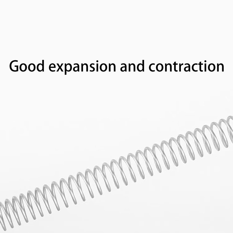 6Pcs Dual Hook Tension Spring, Wire Diameter 1.2mm, OD 10mm,