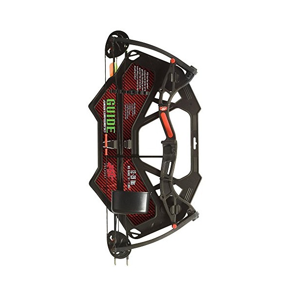 PSE ARCHERY Guide Junior Compound Bow Set - for Youth, Kids, & Beginners - Recommended for Ages 10 & Up - Highly Adjustable- 8-26LB Pull- Right Hand Only