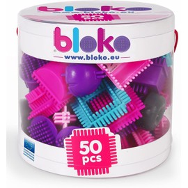 bloko bloko503532 Girl 's Konstruktion Zahn Blöcke in Tube (50tlg.)
