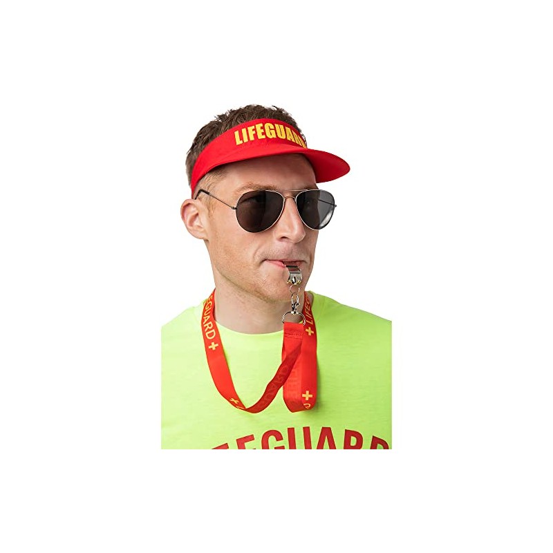 Wicked Costumes Whistle on Lanyard Accessory - Lifeguard