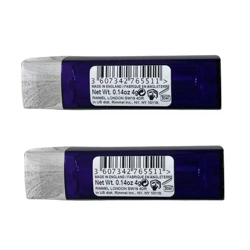 Rimmel London Pack of 2 Rimmel Moisture Renew Lipstick, Diva