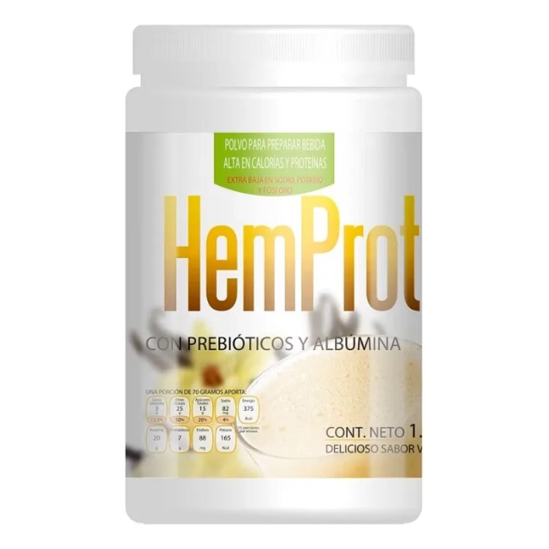 Hemprot Polvo Suplemento Alimen 1 Kg Desacaf