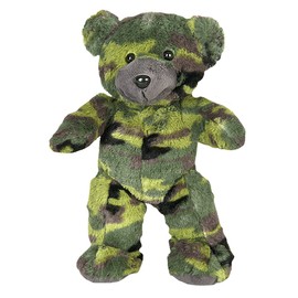 Cuddly Soft 8 inch Stuffed Camo Teddy Bear - We Stuff 'em...You Love 'em!