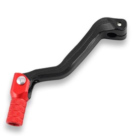 CMD Motorcycle Shift Pedal, Bike Change Pedal, Φ0.4 inch (10 mm), General Purpose CRF250L/250LA Motorcycle, CNC Machined, Aluminum Alloy, Foldable, Forged Shift Lever, Modified, Angle, Anti-Slip,