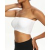 Venbond - Bralette sin tirantes acolchado para mujer, de 3