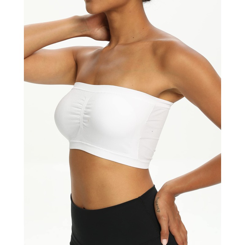 Venbond - Bralette sin tirantes acolchado para mujer, de 3