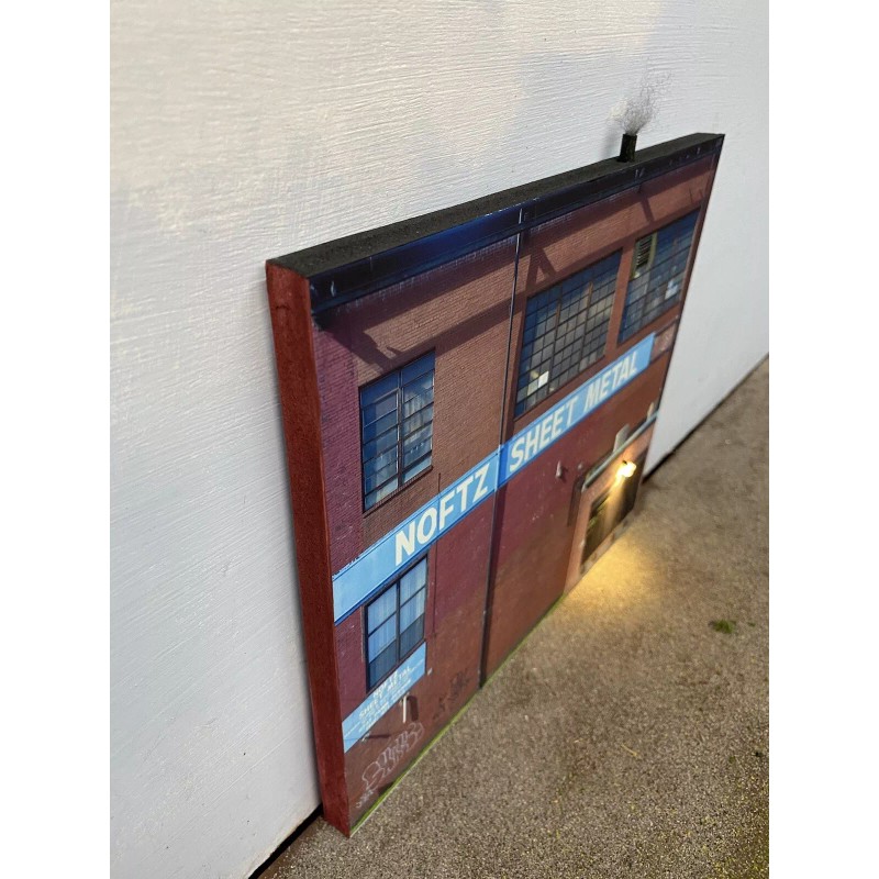 PTF DESIGNS O Scale Scratch Built "Noftz Sheet Metal" Pittsburgh