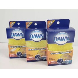 Dawn 3 Pk Dawn Scrubtastic Scrubber SpongeThermal Technology Non Scratch
