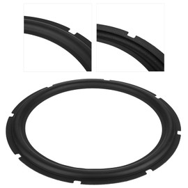 Speaker Foam Surround, Pack of 2 12 Inch Universal Flexible Rubber Foam Repair Woofer Bass Speaker Bezels Circular Foam