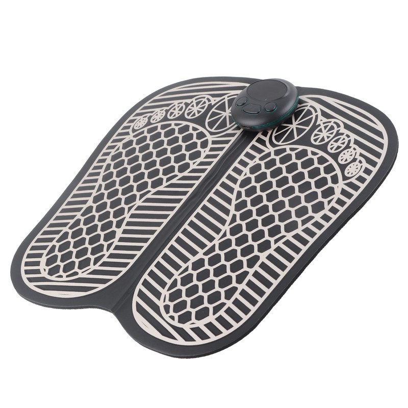 Foot Massager Mat USB Rechargeable 8 Modes 19 Strength Microcurrent