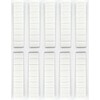 S&S-Shop 40 Furniture Wedges Made of Plastic – White –