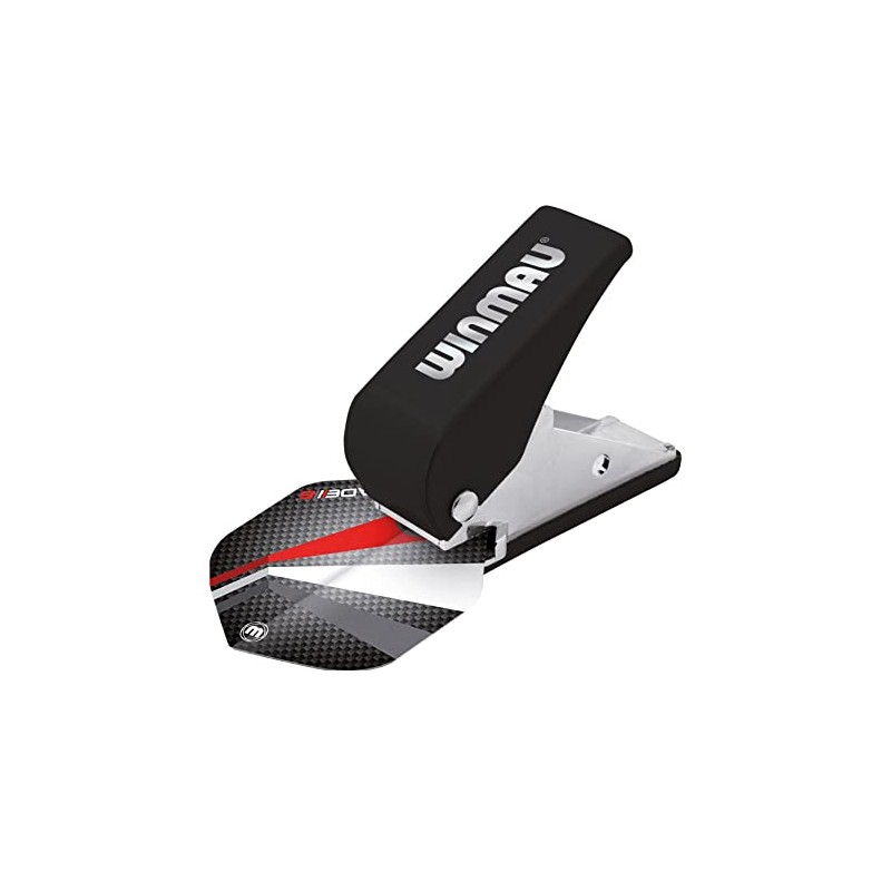 WINMAU Black Logo Darts Flight Punch