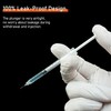 MKUCCD Syringes 30G 0.5ml/cc 5/16" (8mm) Dispensing Tools，Lab Syringes, Plastic