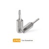 sourcing map 2pcs T8H Torx Screwdriver Bit 1/4" Hex Shank
