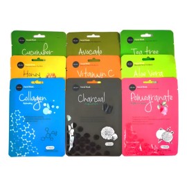 Celavi Essence Facial Mascarilla (tipo Velo) - 24 Pcs Todo Tipo De Piel