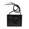 AKZYTUE CBB61 Capacitor 8uf 350V AC Ceiling Fan 2 Wire