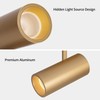 Aisilan 9W LED Gold Directional Dimmable Ceiling Spotlight Indoor, Anti-Glare