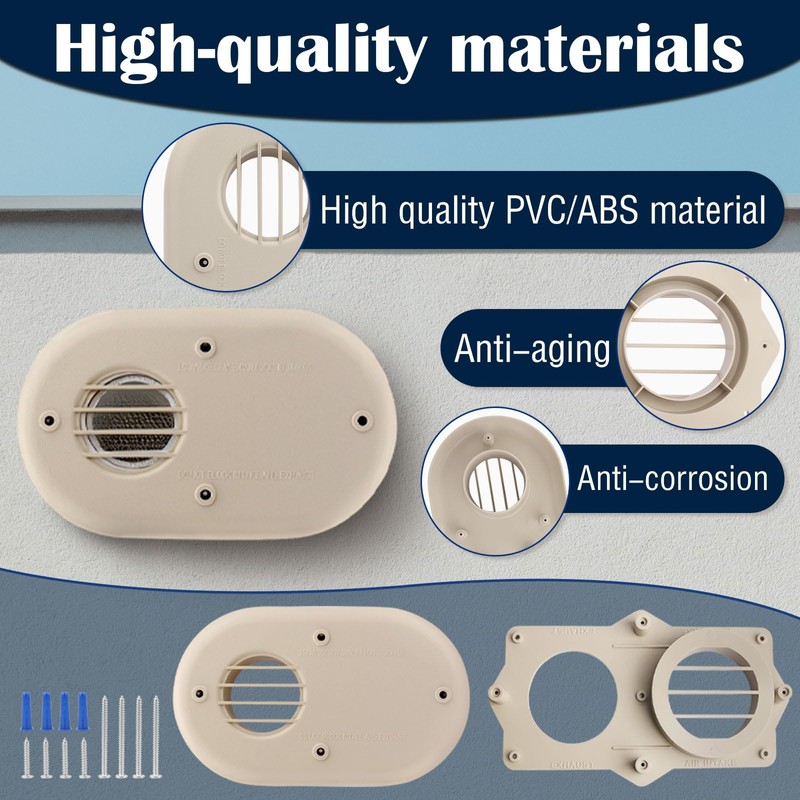 SP20286 Water Heater & Furnace Horizontal Vent Termination Kit Compatible