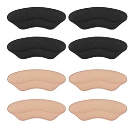 Makryn Foam Heel Pads for Shoe That are Too Big Inserts Heel Grips, Back of Heel Cushions Protectors Liner Heel Slip Pads,Blisters,Shoe Filler for Loose Shoe (Multicolor)