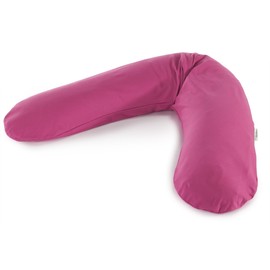 Replacement Cover For The Original Theraline Pregnancy And Nursing Pillow, 100% Cotton. Uni fuchsia