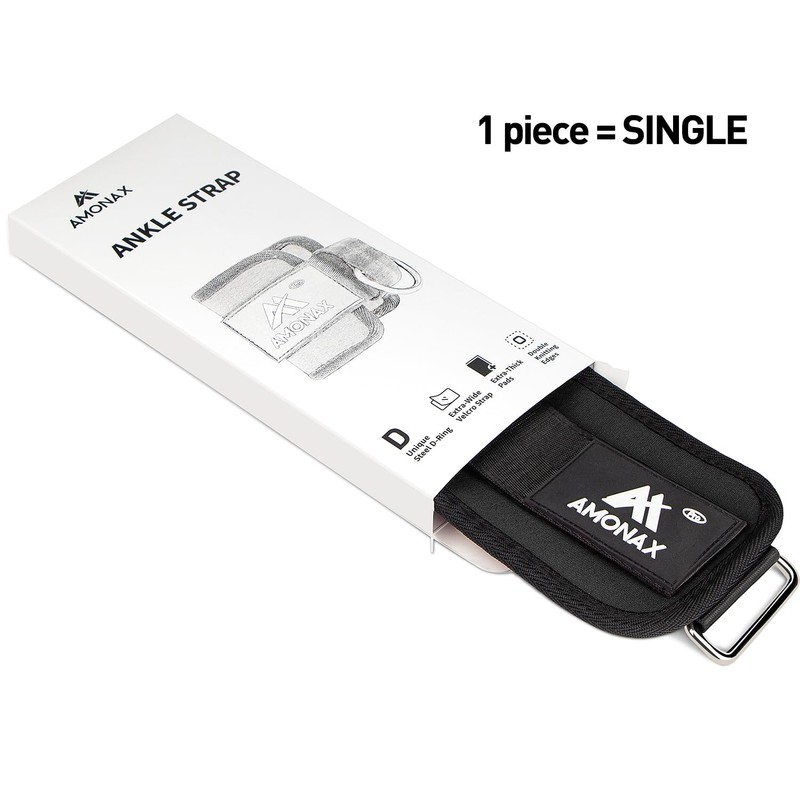 Amonax Ankle Straps for Cable Machines - Ankle Cuffs Cable