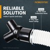 POWERTEC 70353 Dust Collector Y-Fitting w/Splice Set | 6-Inch to