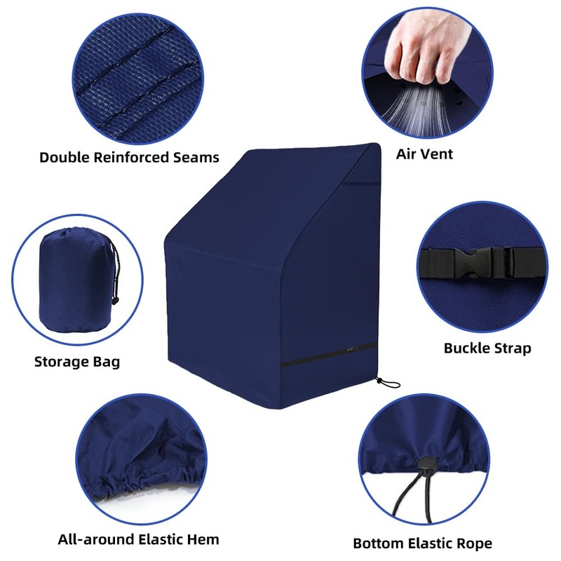 Seapisode 600D Fade and Tear Resistant Boat Center Console Cover,Heavy-Duty