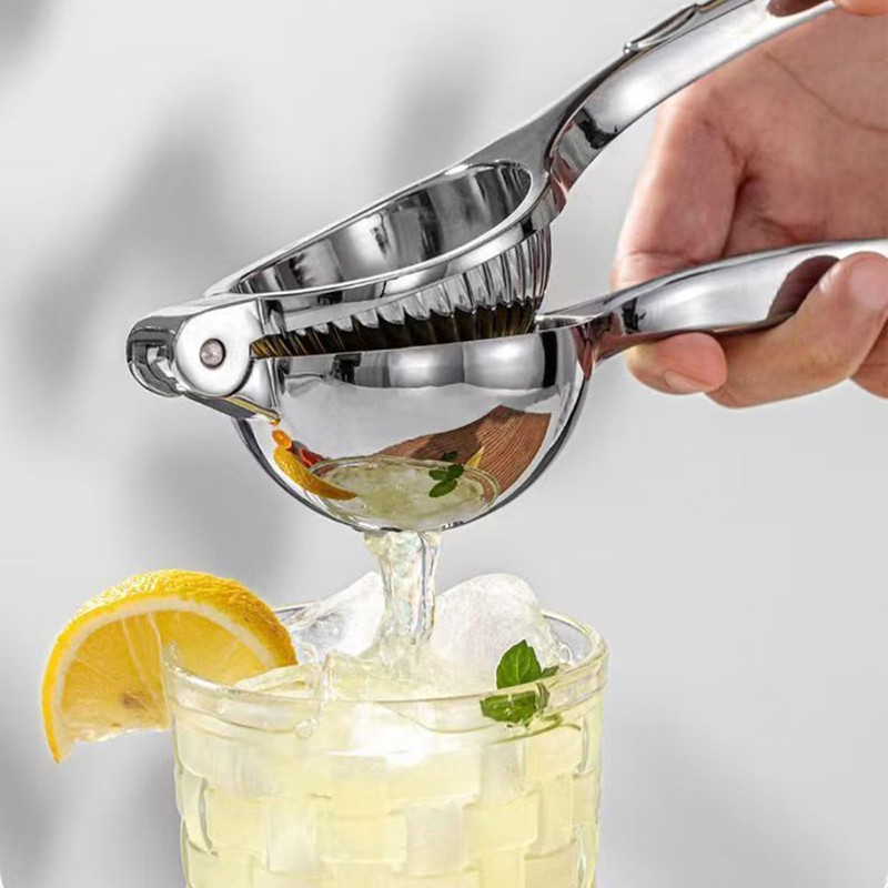 lemon Squeezer, Lemon Juicer, Heavy Duty Citrus Juicer, Metal Lime