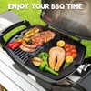 GGC Cast Iron Griddle for Weber 6558 Q100 Q120 Q1000