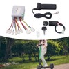 24V 500W Controller Kit with Throttle Twist Grip Heat Dissipatin