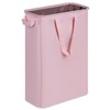 efluky Slim Laundry Basket, Narrow Laundry Hamper with Handles, Collapsible