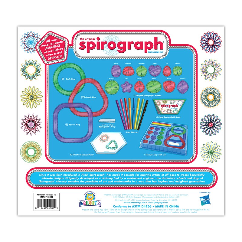 Silverlit Spirograph Original Shapes - Creative Hobbies - Activity Set