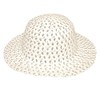Widdle Celebrations Easter Bonnet Woven. Spring Summer Hat white