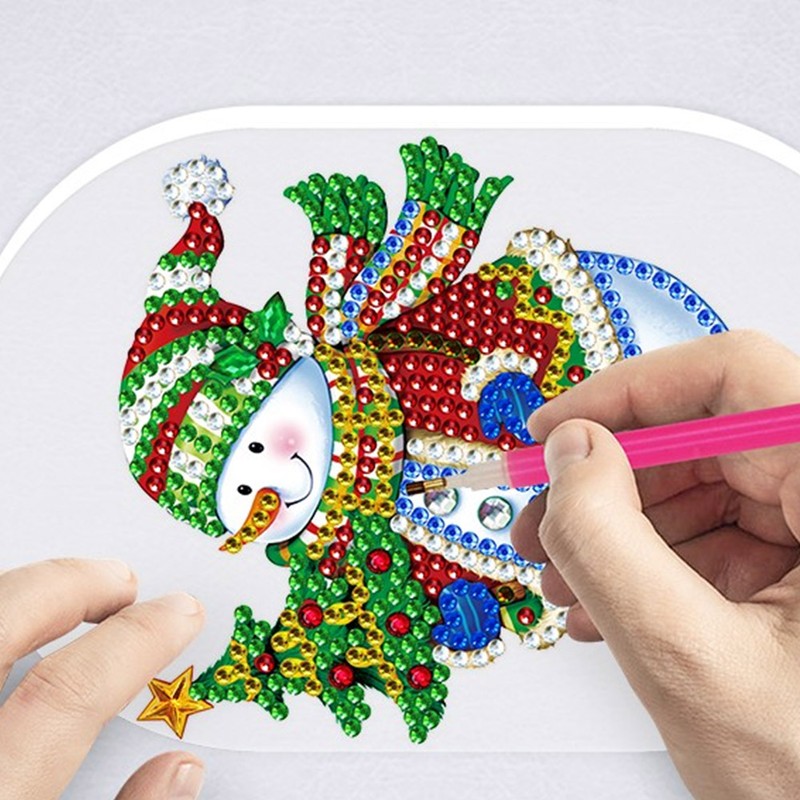 LED Diamond Painting Night Lights Smart Touch Sensor 3D USB