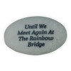 Angelstar Rainbow Bridge Pet Stone, Deep Grey