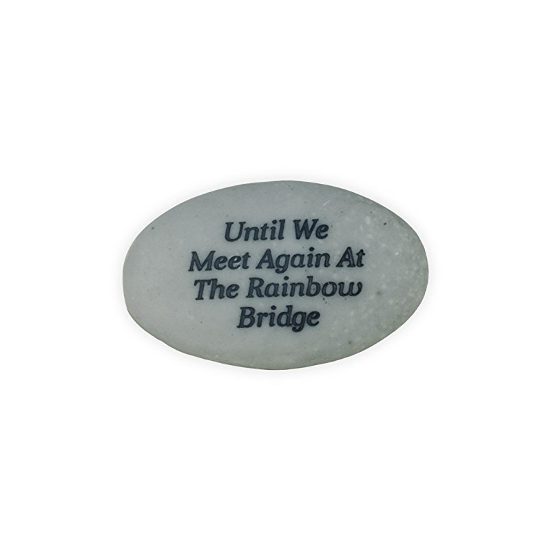 Angelstar Rainbow Bridge Pet Stone, Deep Grey